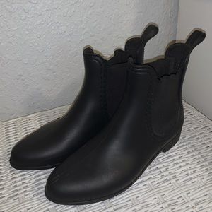 Black Rain Boots from Nordstrom